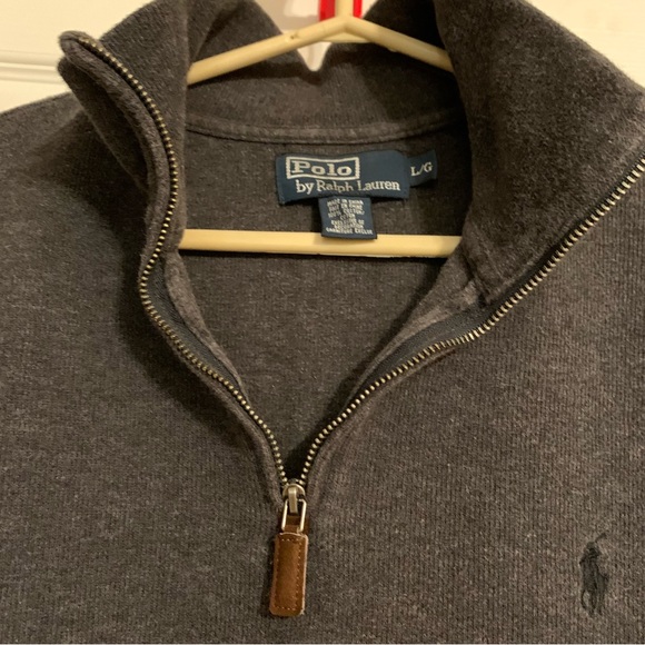 Ralph Lauren zip up sweater - Picture 2 of 9